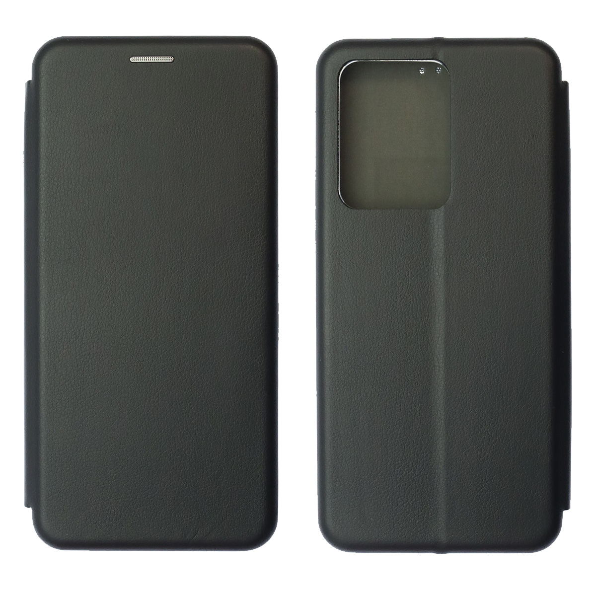 Чехол книжка STYLISH для VIVO T1 4G, экокожа, визитница, цвет черный