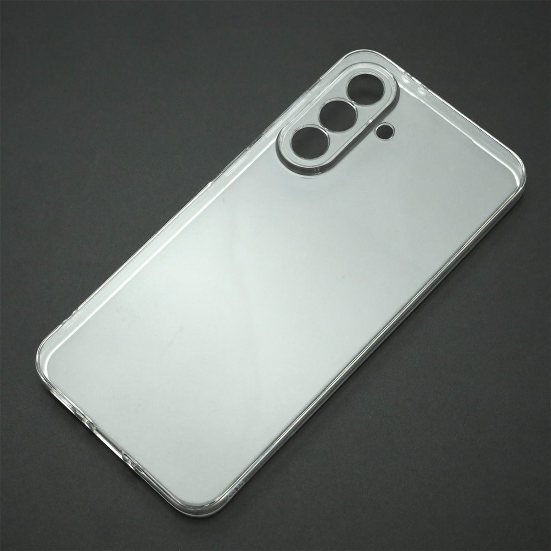 Чехол накладка для SAMSUNG Galaxy A56 5G, защита камеры, силикон, прозрачный