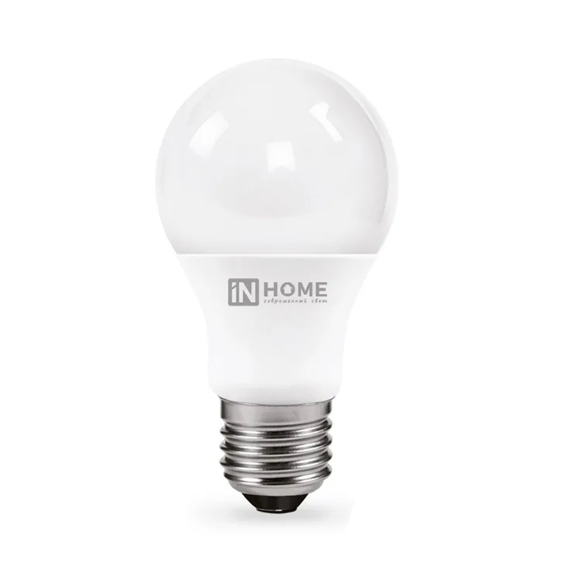 Светодиодная лампа IN HOME LED-A60-VC, 15Вт, 4000K, цоколь E27