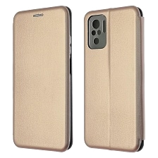 Чехол книжка STYLISH для XIAOMI Redmi Note 10, Redmi Note 10S, POCO M5s, экокожа, визитница, цвет розовое золото Чехол книжка STYLISH для XIAOMI Redmi Note 10, Redmi Note 10S, POCO M5s, экокожа, визитница, цвет розовое золото