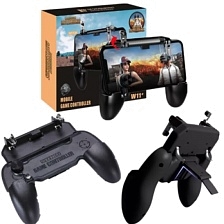 Триггер W11+ PUBG, Fortnite, CoD, GAMEPAD джойстик для смартфона универсальный | Последняя цена