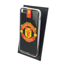 Чехол накладка для APPLE iPhone 5, iPhone 5G, iPhone 5S, iPhone SE, силикон, глянцевый, рисунок Manchester United