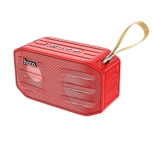 Портативная колонка HOCO BS42 Smart sports, цвет красный (распродажа -50%)