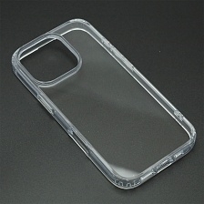 Чехол накладка KWI-NI для APPLE iPhone 16 Pro (6.3"), пластик, силикон, прозрачный