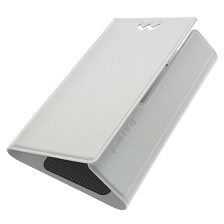 Чехол книжка универсальная Армор для смартфонов размером S, экокожа, цвет белый.