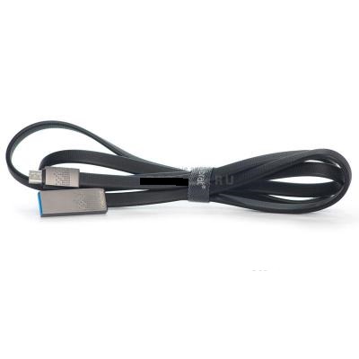 Кабель-USB для Micro Celebrat CB-06m (2.4A/Fast), черный.