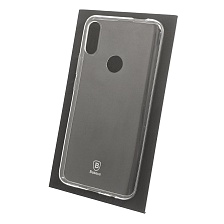 Чехол накладка BASEUS для HUAWEI P Smart Z, Honor 9X, OPPO F11 Pro, силикон, прозрачный.