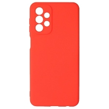 Чехол накладка для SAMSUNG Galaxy A23 (SM-A235F), силикон, цвет красный