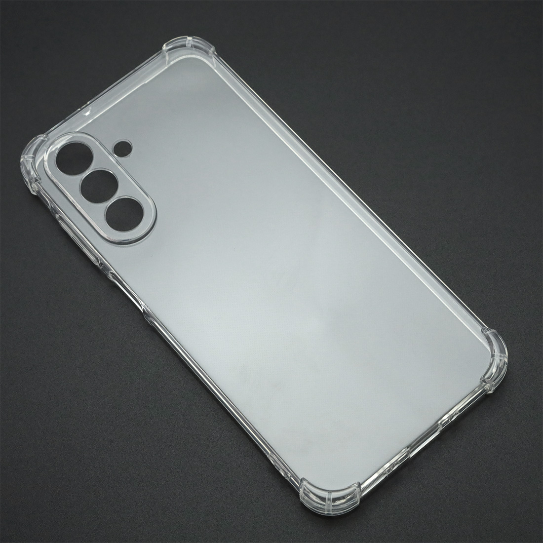 Чехол накладка для SAMSUNG Galaxy A26 5G, Galaxy A17, защита камеры, силикон, усиленные края, прозрачный