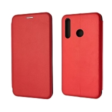 Чехол книжка STYLISH для HUAWEI Honor 10i, Honor 20i, Honor 20e, Honor 20 Lite, P Smart Plus, экокожа, цвет красный