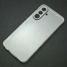 Чехол накладка для SAMSUNG Galaxy A36 5G, защита камеры, силикон, прозрачный