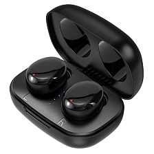 Гарнитура (наушники с микрофоном) беспроводная, BOROFONE BE35 Agreeable TWS, Bluetooth 5.0, цвет черный Гарнитура (наушники с микрофоном) беспроводная, BOROFONE BE35 Agreeable TWS, Bluetooth 5.0, цвет черный