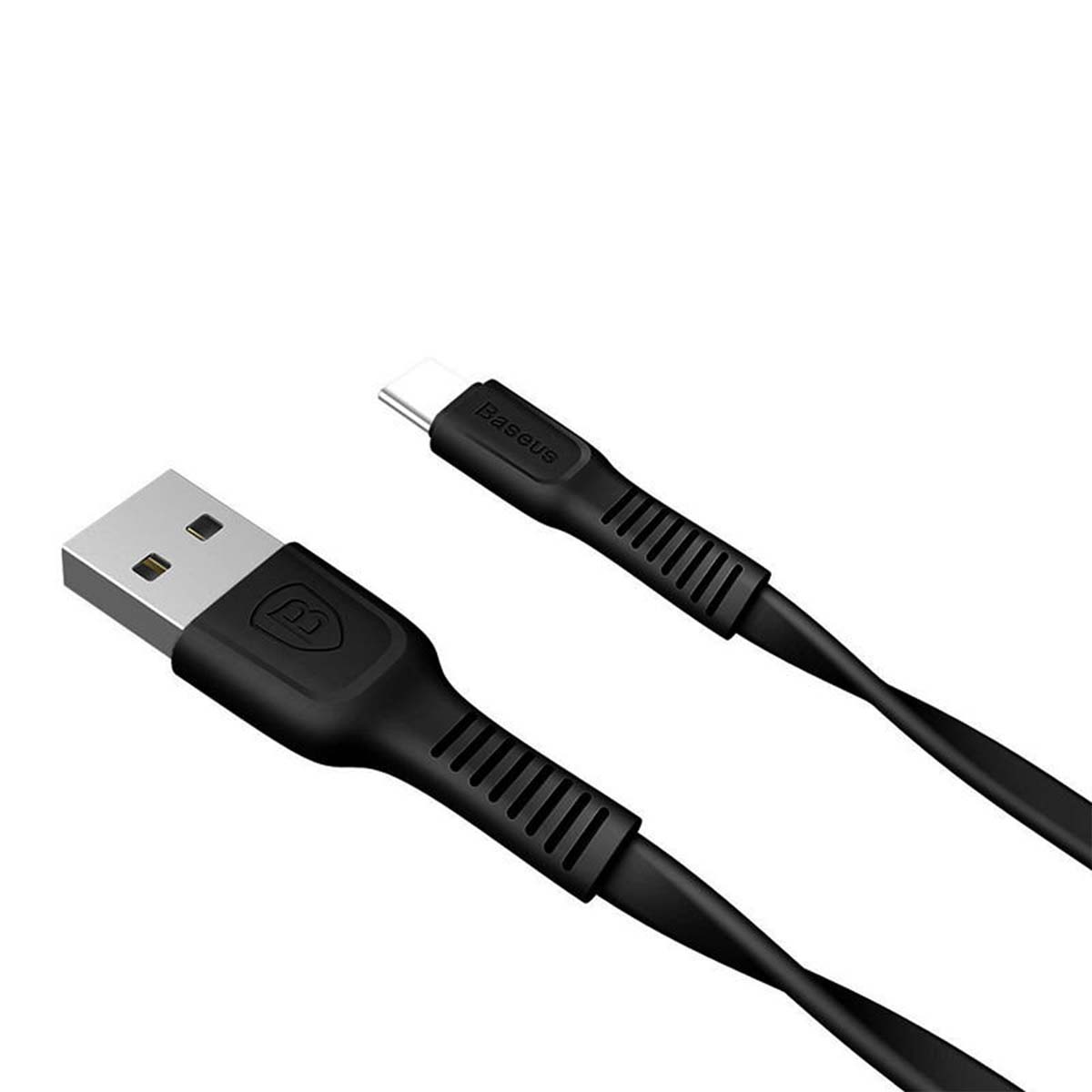Кабель BASEUS Tough Series USB Type C, 2A, длина 1 метр, цвет черный