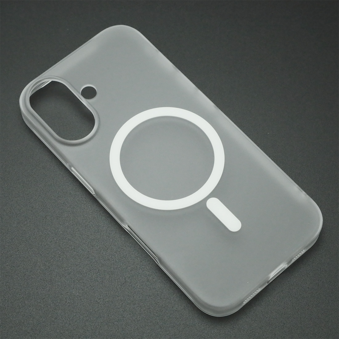 Чехол накладка KWI-NI с поддержкой MagSafe для APPLE iPhone 17, пластик, силикон, матовый, прозрачный