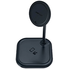 Беспроводное зарядное устройство ACEFAST E6 2 в 1 Wireless charging, 15W, цвет черный Беспроводное зарядное устройство ACEFAST E6 2 в 1 Wireless charging, 15W, цвет черный