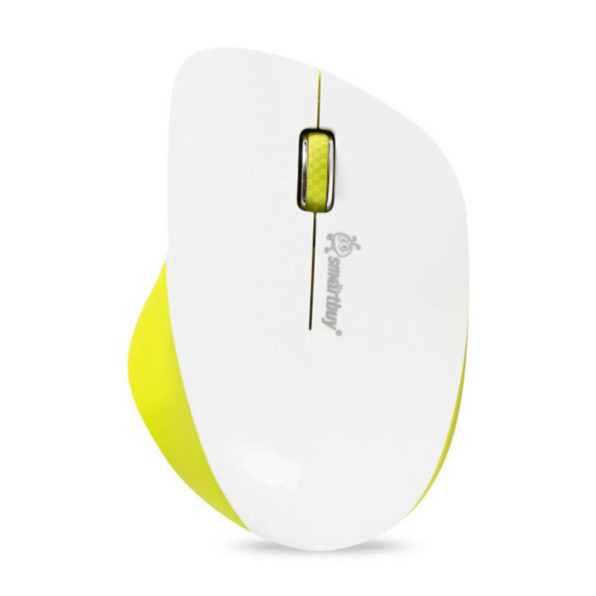 Мышь беспроводная Smart Buy 309AG, цвет бело лимонный