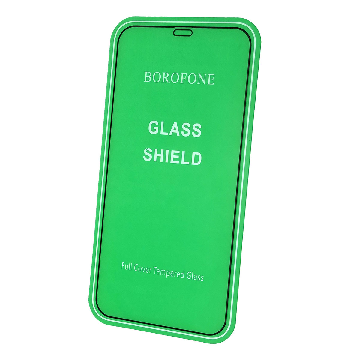 Защитное стекло BOROFONE для APPLE iPhone 12 Pro, цвет канта черный.