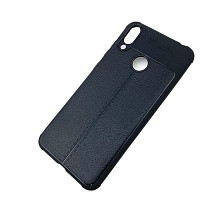 Чехол накладка AUTO FOCUS для HUAWEI Honor 8C, силикон, матовый, цвет черный.