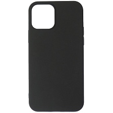 Чехол накладка Soft Touch для APPLE iPhone 12, iPhone 12 Pro (6.1"), силикон, цвет черный