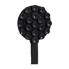 Липпер круглый двухсторонний на телефон, цвет черный