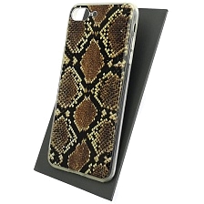 Чехол накладка для APPLE iPhone 7 Plus, iPhone 8 Plus, силикон, глянцевый, рисунок Кожа змеи