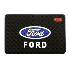 Коврик автомобильный для телефонов "Автобренды", рисунок Ford.
