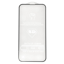 Защитное стекло 5D для APPLE iPhone 13 mini (5.4"), цвет окантовки черный Защитное стекло 5D для APPLE iPhone 13 mini (5.4"), цвет окантовки черный