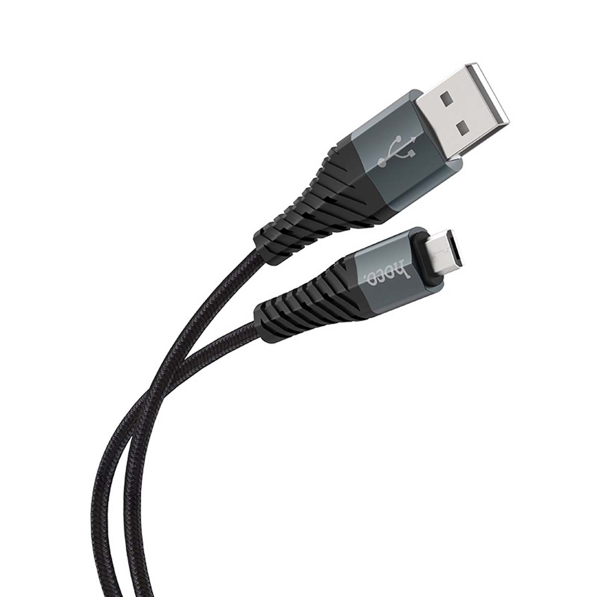 Кабель HOCO X38 Cool Charging Micro USB, 2.4A, длина 1 метр, цвет черный