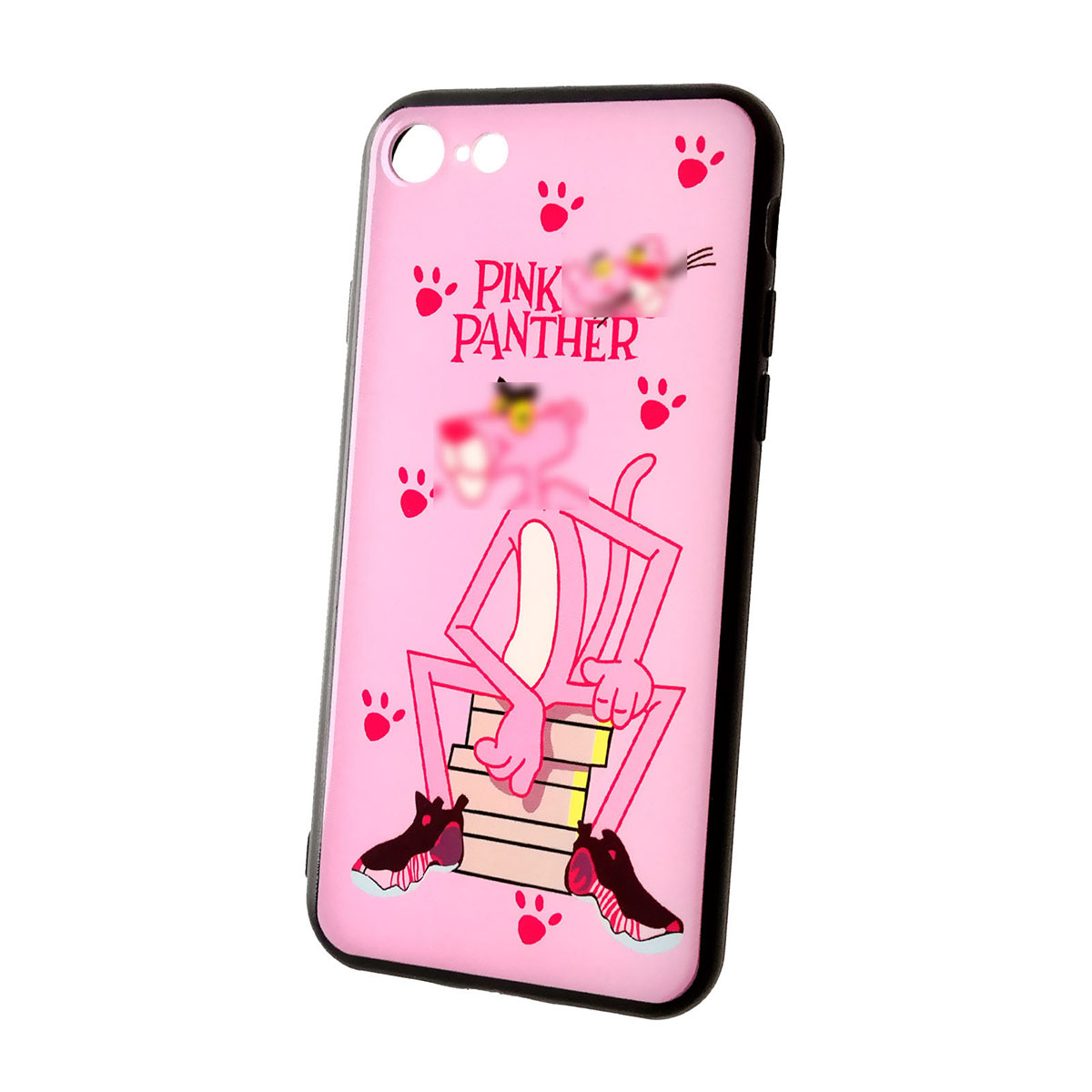 Чехол накладка для APPLE iPhone 7, 8, силикон, рисунок PINK PANTER P.
