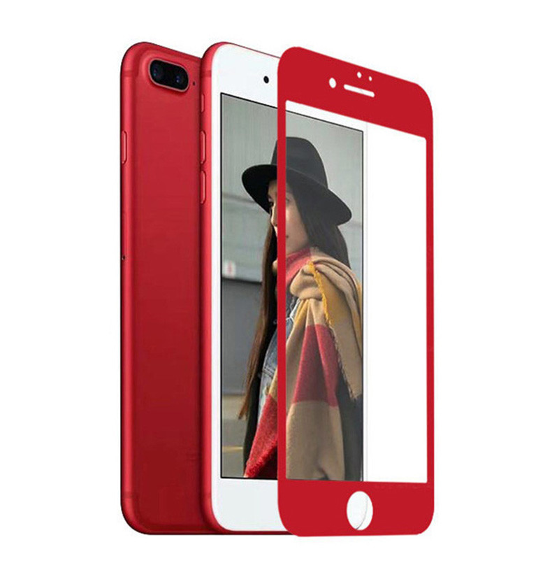Защитное стекло "SC" 3D для APPLE iPhone 6/6S Plus (5.5") с силиконовым кантом, цвет красный. Защитное стекло "SC" 3D для APPLE iPhone 6/6S Plus (5.5") с силиконовым кантом, цвет красный.