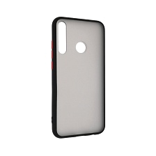 Чехол накладка SKIN SHELL для HUAWEI Honor 9C, P40 Lite E, Y7P, пластик, силикон, цвет окантовки черный.