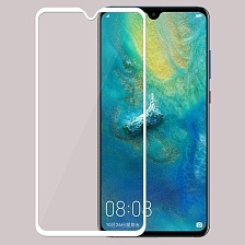 Защитное стекло "5D" GLASS FULL GLUE для HUAWEI Mate 20, цвет канта белый. Защитное стекло "5D" GLASS FULL GLUE для HUAWEI Mate 20, цвет канта белый.