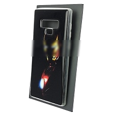Чехол накладка для SAMSUNG Galaxy Note 9, силикон, глянцевый, рисунок Железный человек
