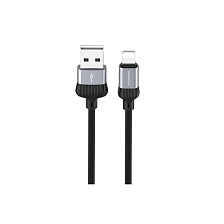 Кабель BOROFONE BX28 Dignity APPLE Lightning 8 pin, 3A, длина 1 метр, силикон, цвет серый