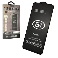 Защитное стекло 9H BRAUFFEN для HUAWEI Honor 10 Lite, Honor 10i, Honor 20 Lite, Honor 20e, P Smart 2019, цвет окантовки черный