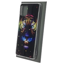 Чехол накладка для SAMSUNG Galaxy A51 (SM-A515), силикон, рисунок Безумный Рик