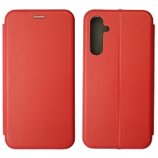 Чехол книжка STYLISH для SAMSUNG Galaxy A54 5G, экокожа, визитница, цвет красный