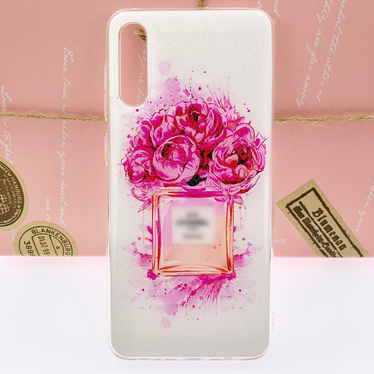 Чехол накладка для SAMSUNG Galaxy A50 (SM-A505), A30s (SM-A307), A50s (SM-A507), силикон, глянец, рисунок №5 Paris Parfum.