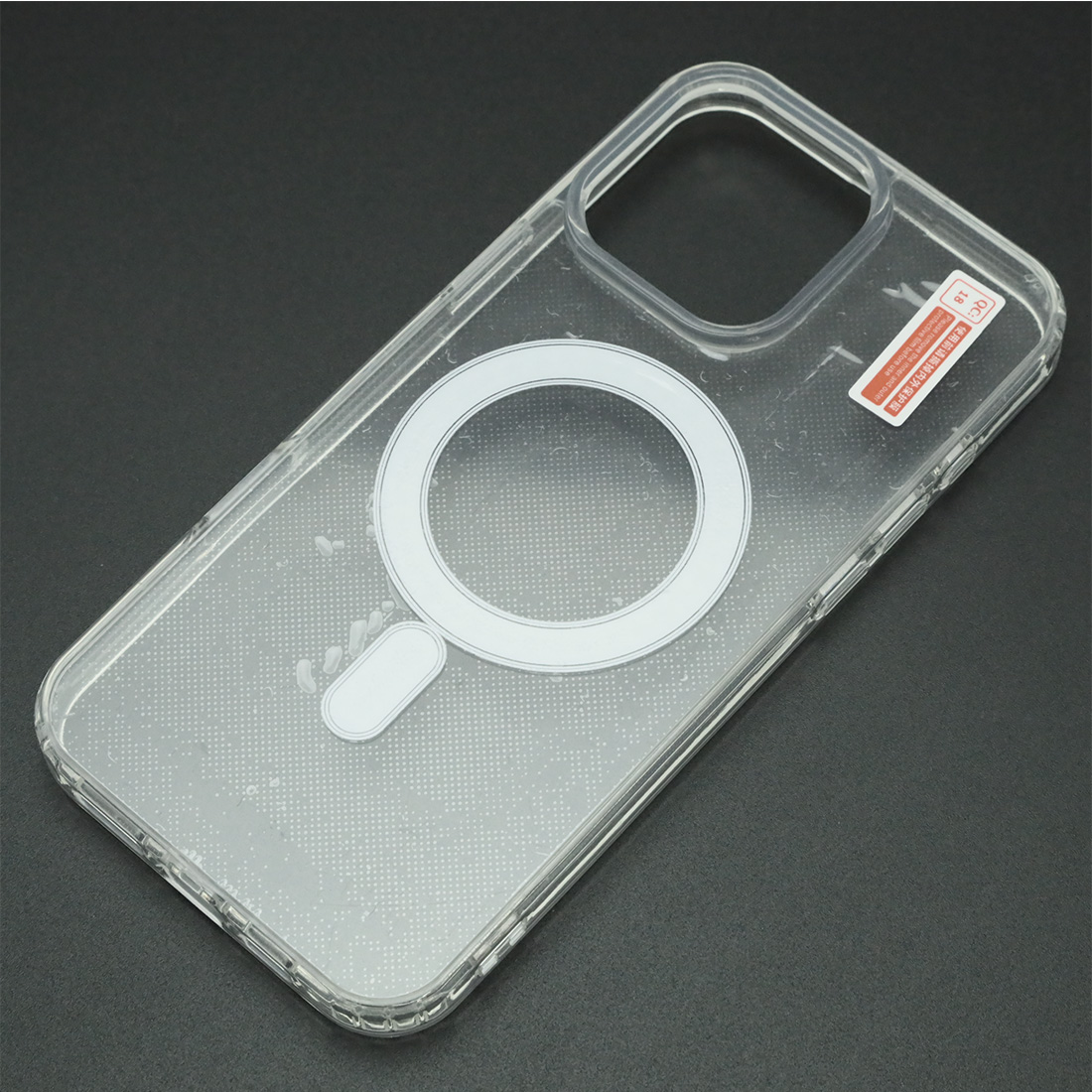 Чехол накладка Clear Case для APPLE iPhone 14 Plus, с поддержкой Magsafe, силикон, цвет прозрачный