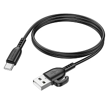 Кабель BOROFONE BX91 Symbol USB Type C, 3A, длина 1 метр, с крючком, цвет черный Кабель BOROFONE BX91 Symbol USB Type C, 3A, длина 1 метр, с крючком, цвет черный