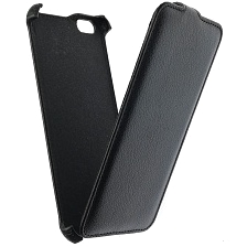 Чехол книжка LP для APPLE iPhone 6 Plus, iPhone 6S Plus, экокожа, цвет черный