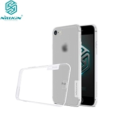 TPU Nature Series Nillkin чехол-накладка (силикон-0.6mm) Apple для iPhone 7/8 прозрач.-золото.