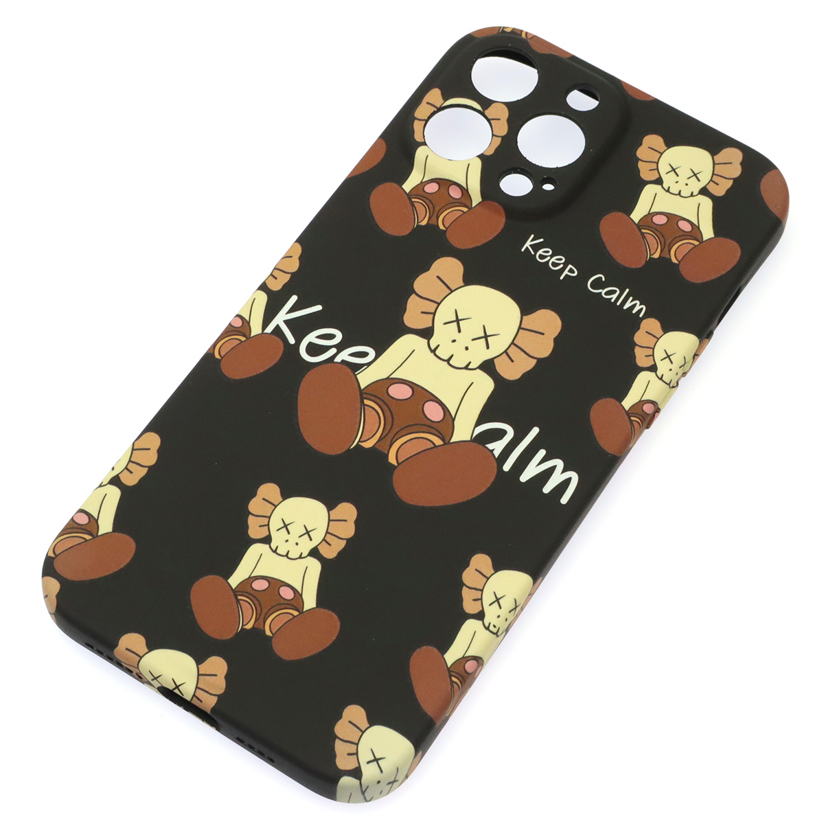 Чехол накладка для APPLE iPhone 13 Pro Max (6.7), светится в темноте, силикон, рисунок Keep Calm Чехол накладка для APPLE iPhone 13 Pro Max (6.7), светится в темноте, силикон, рисунок Keep Calm