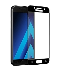 Защитное стекло "5D" Full Glue для SAMSUNG Galaxy J2 Prime (SM-G532), цвет канта чёрный.