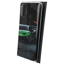 Чехол накладка Vinil для SAMSUNG Galaxy M51 (SM-515), силикон, рисунок Lamborghini