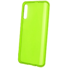 Чехол накладка Clear Case для SAMSUNG Galaxy A50 (SM-A505), A30s (SM-A307), A50s (SM-A507), силикон, прозрачно зеленый
