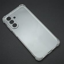 Чехол накладка для SAMSUNG Galaxy A26 5G, Galaxy A17, защита камеры, силикон, усиленные края, прозрачный