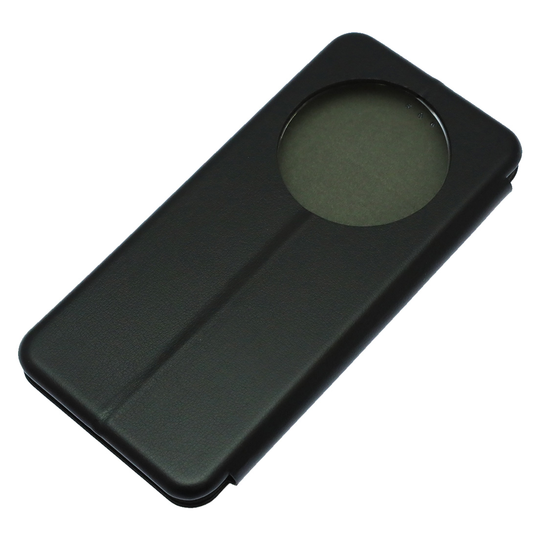 Чехол книжка STYLISH для Realme 12 Pro, экокожа, визитница, цвет черный