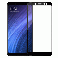 Защитное стекло 2D Full glass для Xiaomi Note 5-PRO/Note 5 /тех.пак/ черный.