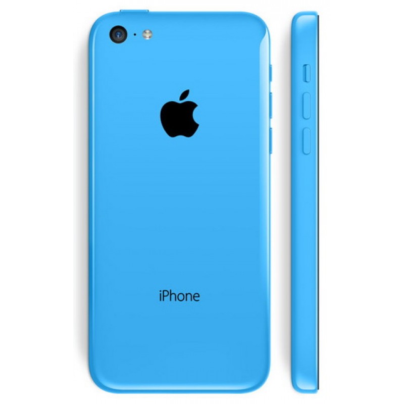 Корпус для iPhone 5C (голубой).